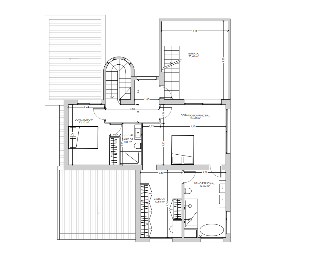 Chalet en venta con 4 habitaciones y piscina en Altea, Alicante.