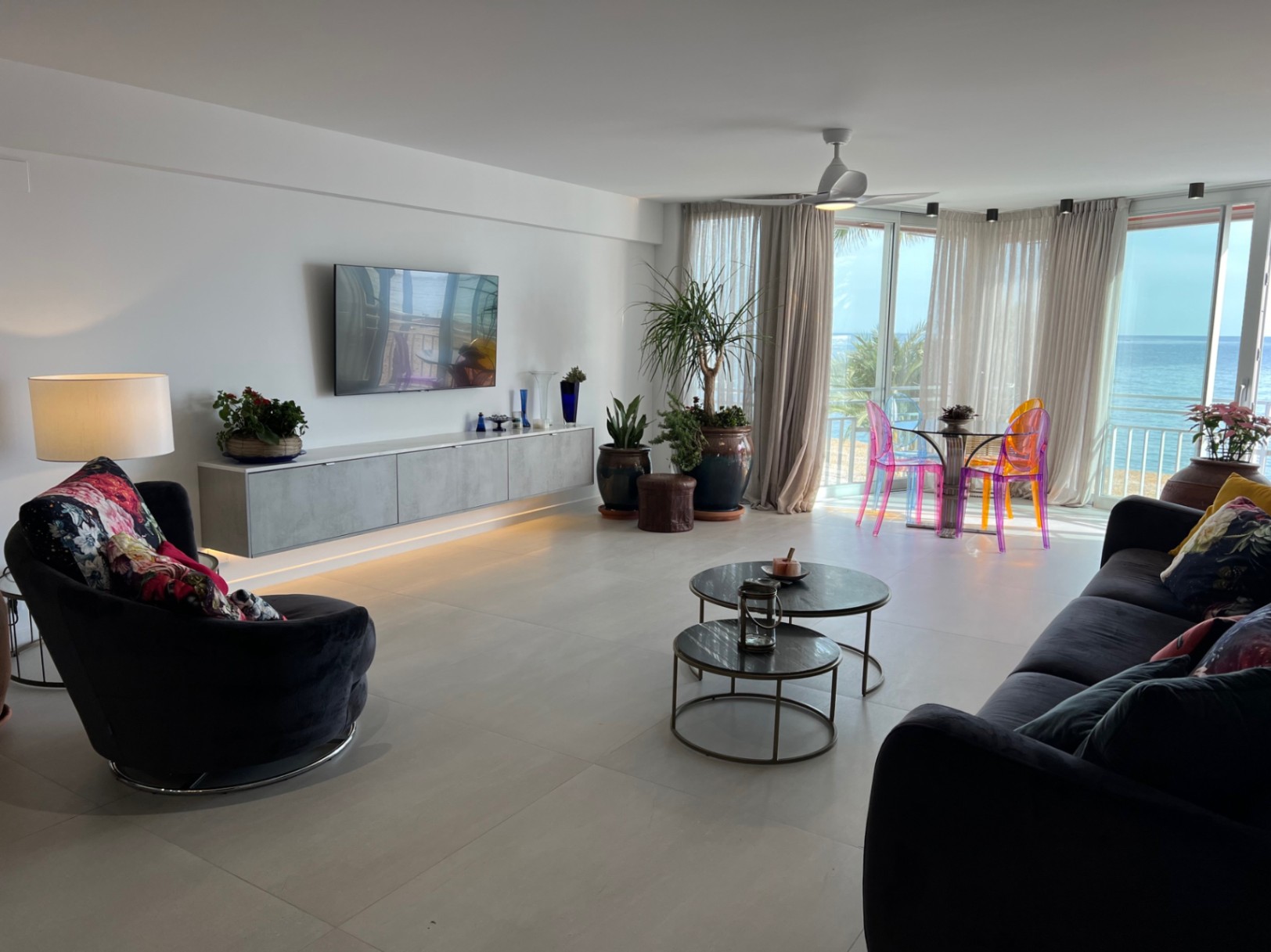 Altea: Apartment in erster Meereslinie mit Meerblick