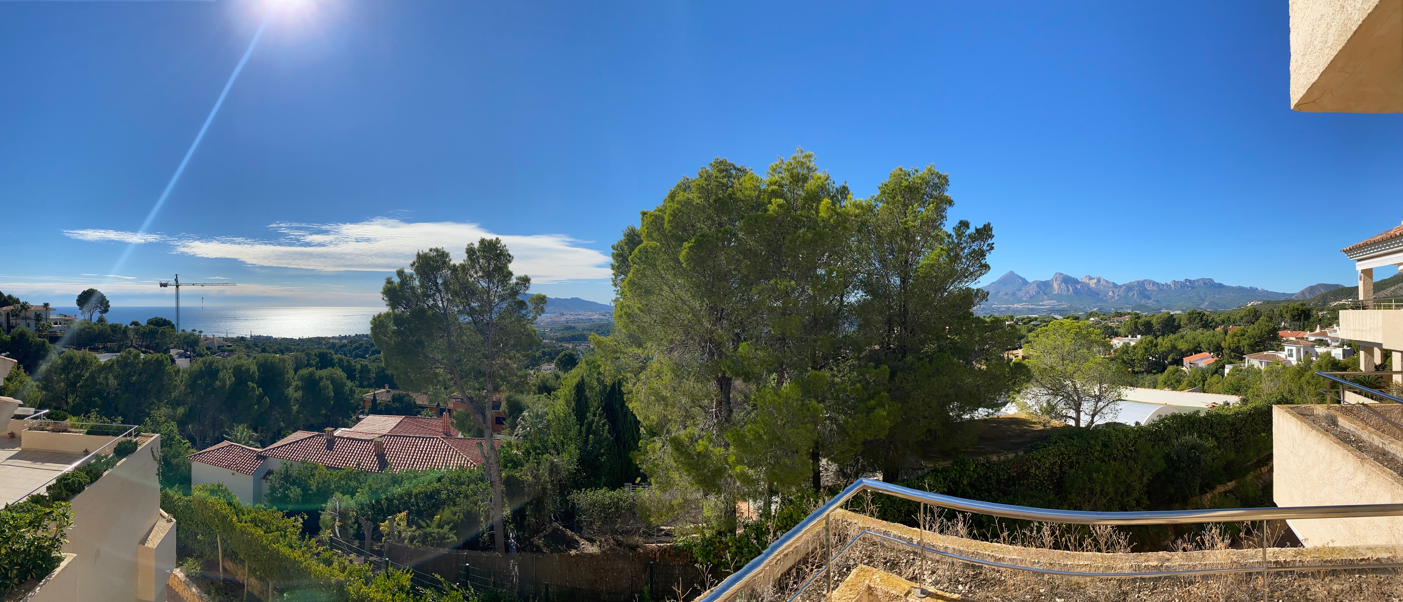 Spektakuläre Wohnung zum Verkauf in der Sierra de Altea: unvergleichliche Aussicht und unvergessliche Wohnräume