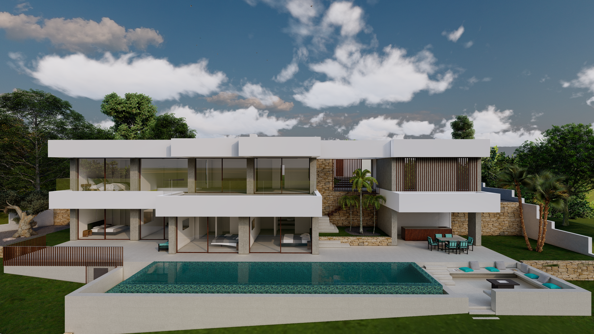 Altea Golf: Entdecken Sie eine neue Villa mit zeitgenössischer Konstruktion